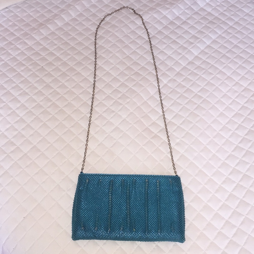 BCBG MAXAZRIA Blue/Turquoise Clutch